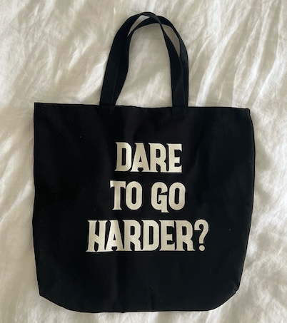 Speak Easy Drink Hard Tote
